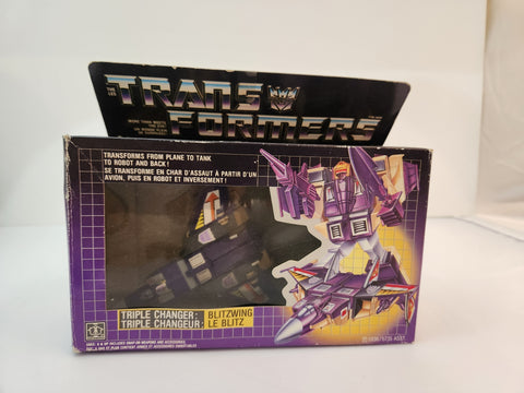 Transformers Generation 1 Blitzwing (TFVACX7)