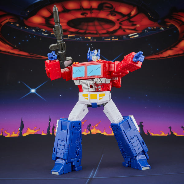 Transformers Studio Series 86 Leader Class Battle Damaged Optimus