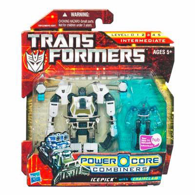 Transformers Power Core Combiners Icepick and Chainclaw TFVADQ7