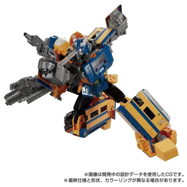【2点セット】 TRAINBOT トランスフォーマーマスターピース Takara Transformers Masterpiece G MPG-07 Trainbot Ginoh (Raiden