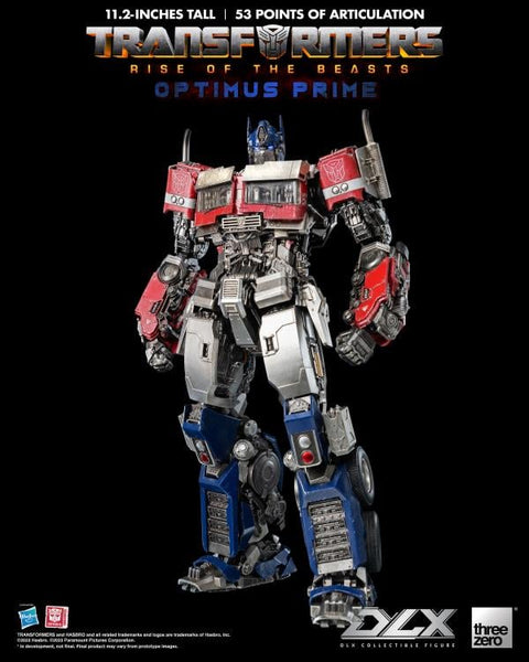 オプティマス　プライム　dlx three zero ThreeZero Transformers DLX Rise of the Beasts Optimus Prime