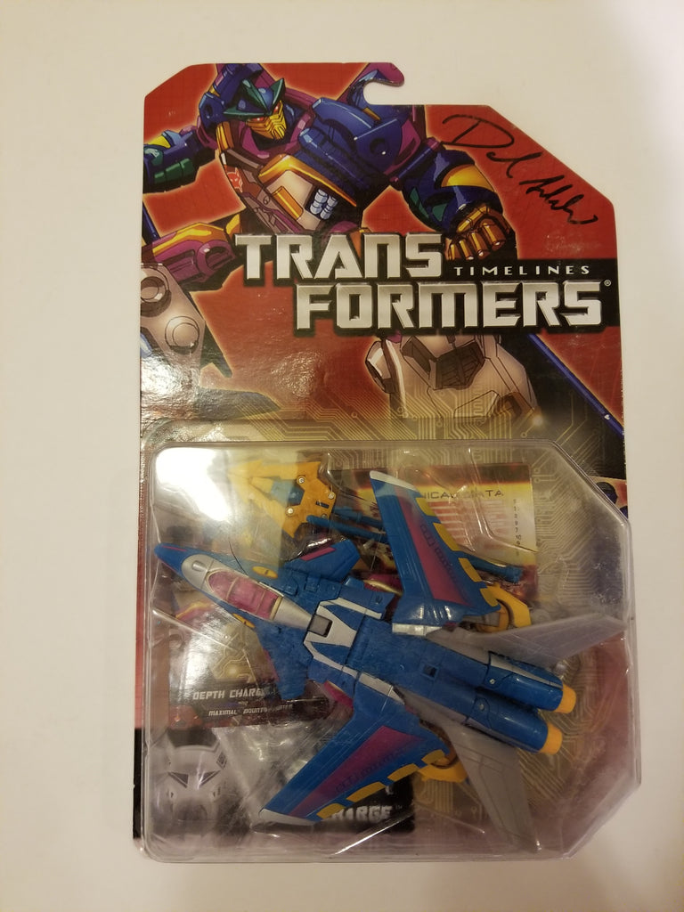Transformers Collector Club Depthcharge signed by David Sobolov (TFVAAR6)