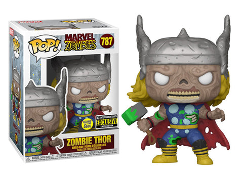 Funko Pop! Vinyl 787 Marvel Zombies Thor (Exclusive - Glow in the Dark)