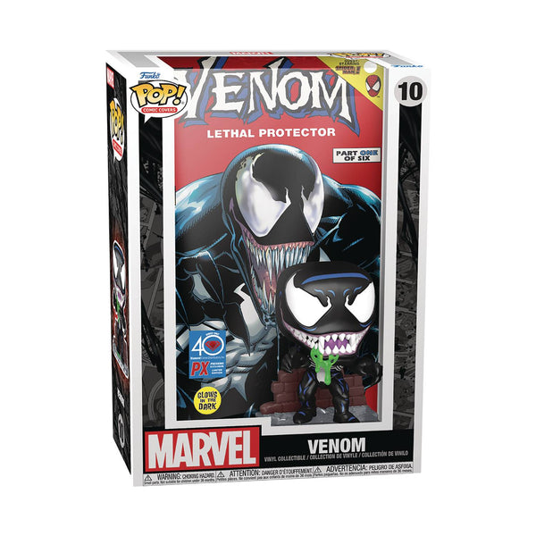 Funko Pop! Vinyl Comic Covers 10 Venom (Diamond 40th Ann - Glow in