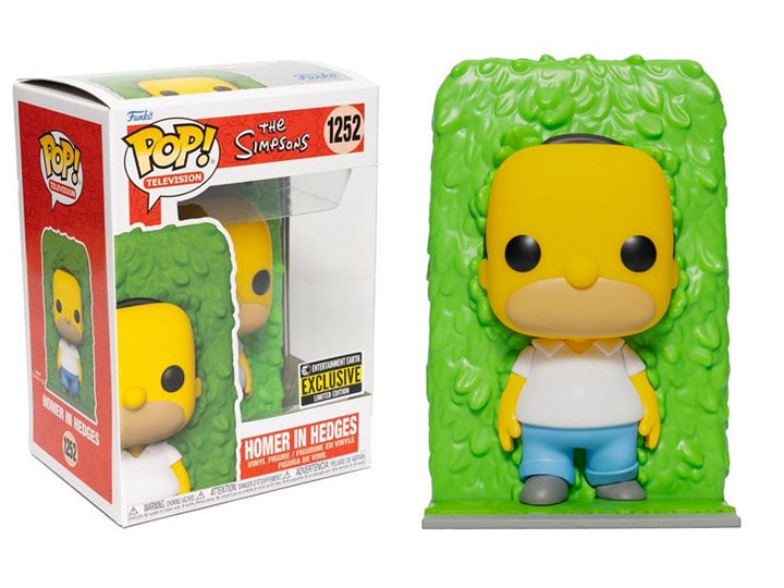 Funko Pop! Vinyl Simpsons 1252 Homer in Hedges