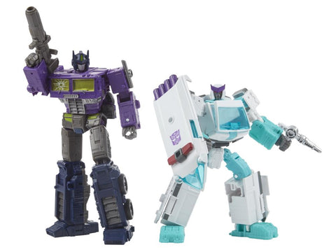 Transformers Generations Selects Shattered Glass Optimus Prime and Ratchet 2 pack (2nd run)