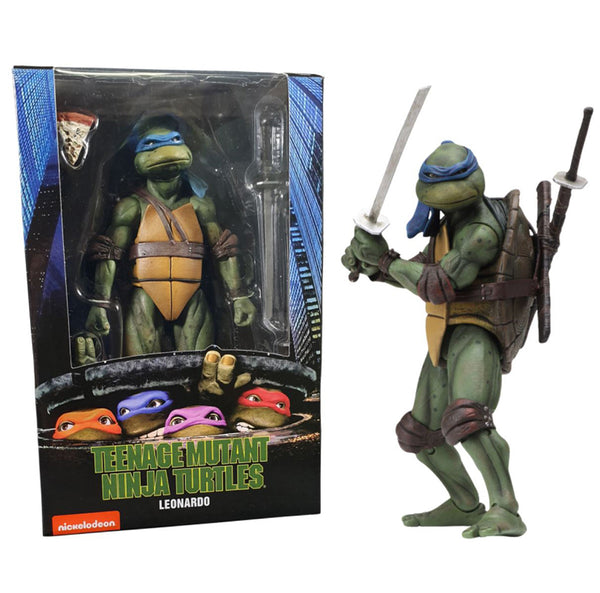 Teenage Mutant Ninja Turtles 1990 movie 7 inch scale Leonardo