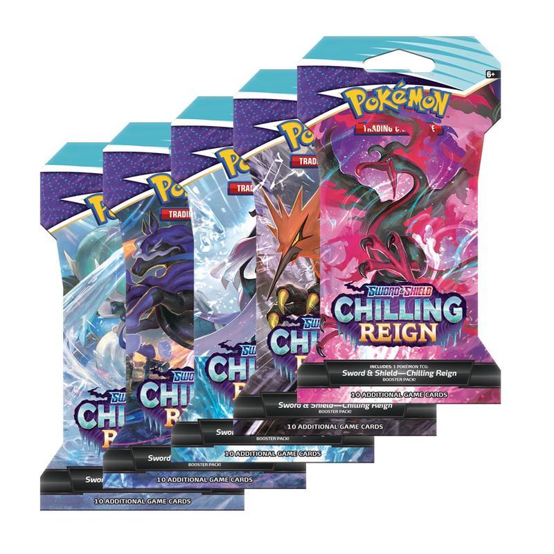 Pokemon Chilling Reign Sleeved Booster