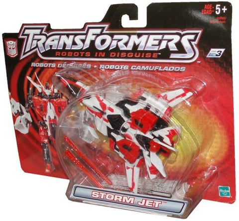 Transformers Robots in Disguise Storm Jet (TFVAAV5)