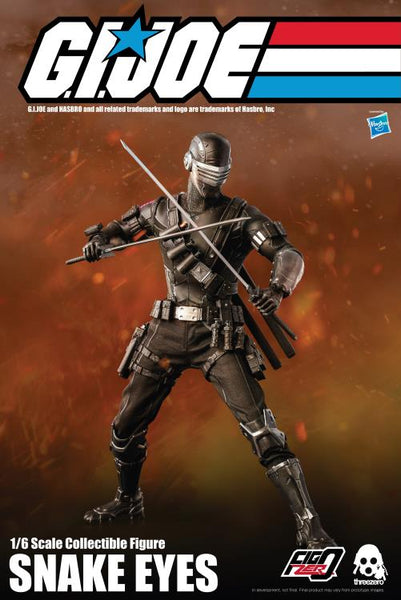 G.I. Joe Snake Eyes 1/6フィギュア ThreeZero GI Joe Snake Eyes 1/6 Scale Figure – TFTOYS.CA
