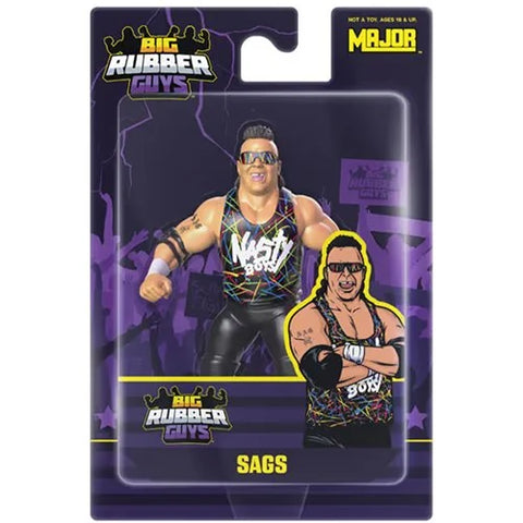 Big Rubber Guys Nasty Boys Sags Posed Figure