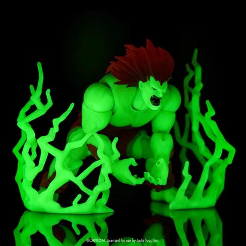 Jada Ultra Street Fighter II Glow in the Dark Blanka (Exclusive)