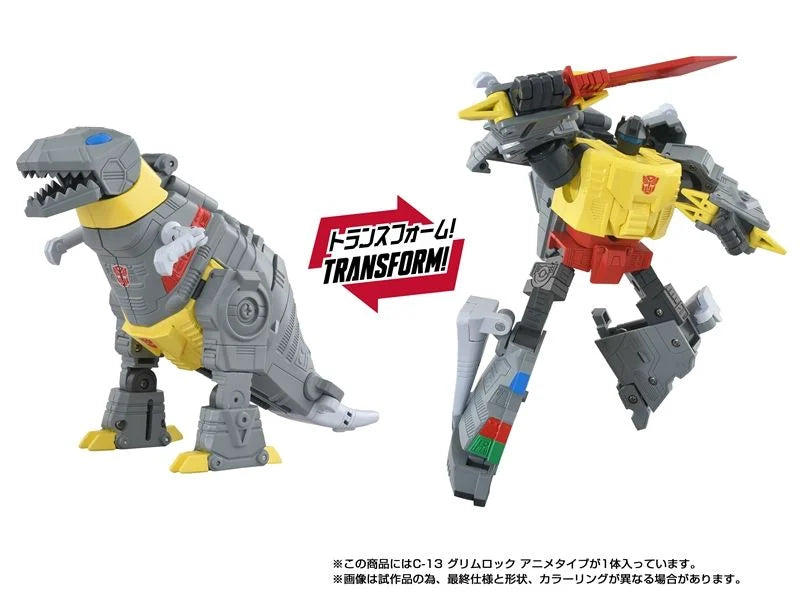 Takara Transformers Missing Link C-13 Grimlock (Animation Colors)