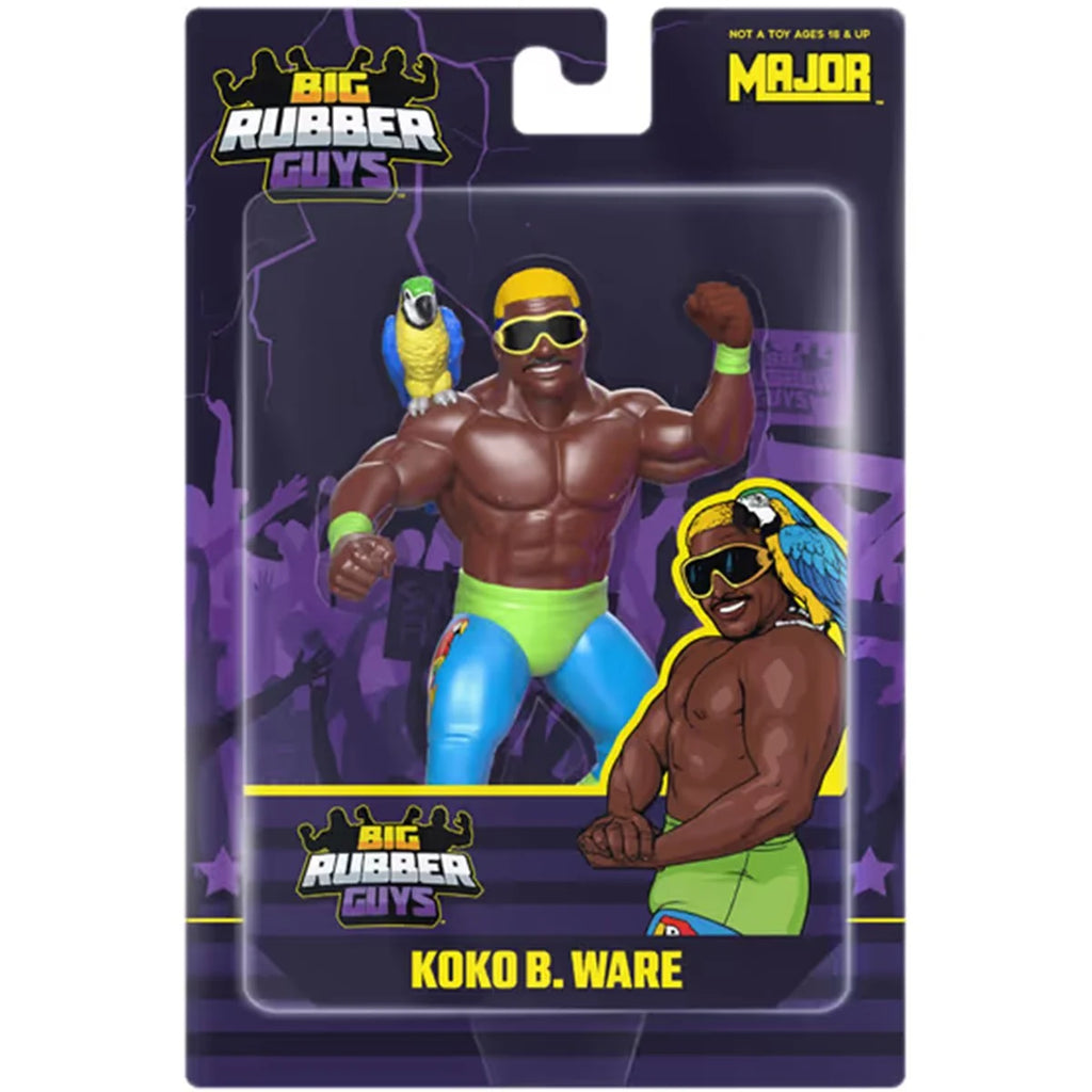 Big Rubber Guys Koko B Ware Posed Figure