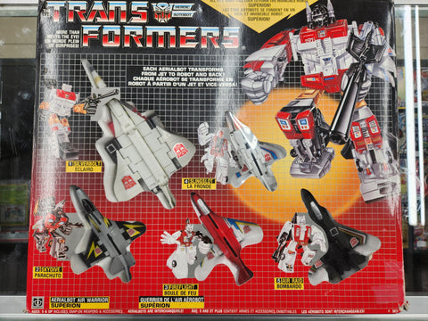 Transformers Generation 1 Superion giftset (Canadian box) (TFVACU8)