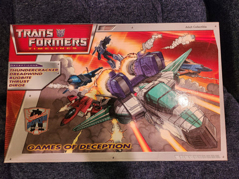 Transformers BotCon 2007 Games of Deception box set (TFVACU9)