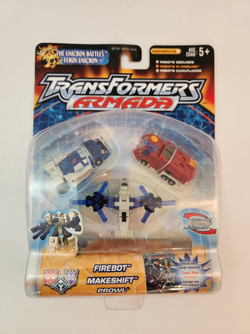 Transformers Armada Emergency Mini-Con Team (Firebot, Makeshift, Prowl) (TFVACW6)