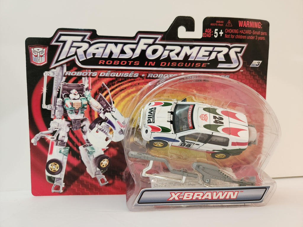 Transformers Robots in Disguise (2001) Super X-Brawn (TFVADE6)