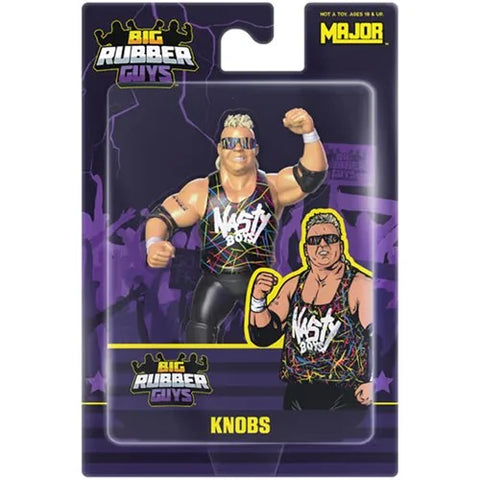 Big Rubber Guys Nasty Boys Knobs Posed Figure