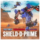 Takara - Synergenex Series - Transformers X Zoids X Diaclone - Shield-D-Prime