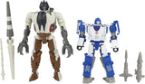 Transformers War For Cybertron: Kingdom Battle Across Time Mirage and Grimlock 2 pack