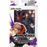 Jujutsu Kaisen Anime Heroes Yuji Itadori Black Flash Version Action Figure