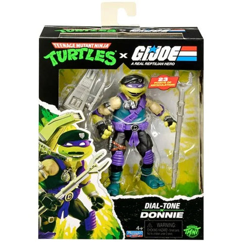 Teenage Mutant Ninja Turtles x G.I. Joe Donnie x Dial Tone