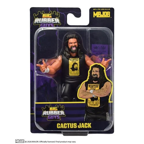 Big Rubber Guys Cactus Jack Posed Figure