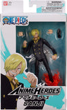 One Piece Anime Heroes Sanji Action Figure
