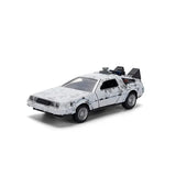 Hollywood Rides Back to the Future Time Machine 40th Anniversary 1:32 Scale Die-Cast Metal Vehicle