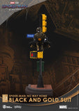 Spiderman: No Way Home D-Stage 102 Black and Gold Suit Statue