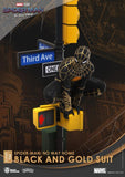 Spiderman: No Way Home D-Stage 102 Black and Gold Suit Statue