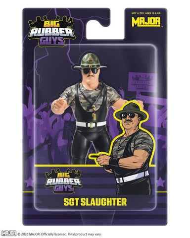 Big Rubber Guys Sgt. Slaughter (Babyface)  Posed Figure