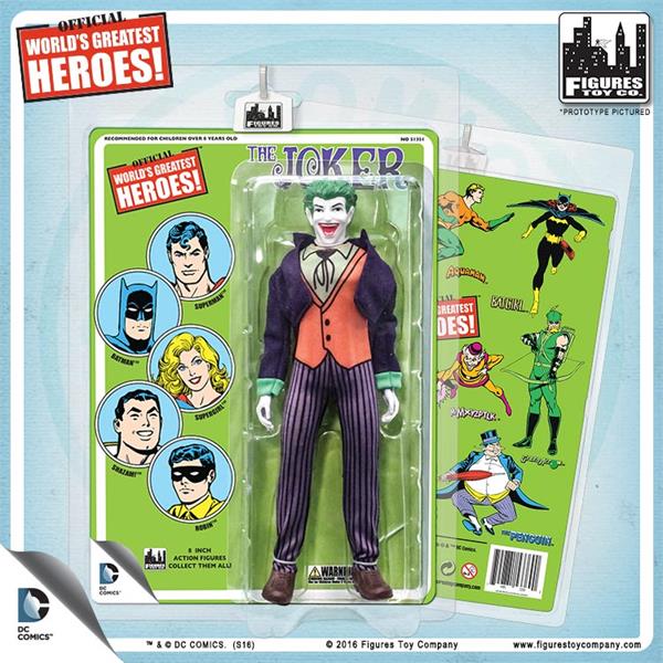 DC Comics Batman Retro 8 inch The Joker