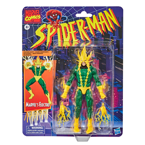 Marvel Legends Spider-Man Retro Electro