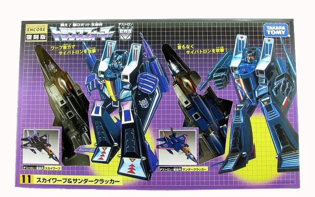 Takara Transformers Encore 11 Skywarp and Thundercracker 2 pack (TFVAAD0)