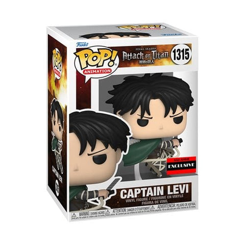 Funko Pop! Vinyl Attack on Titan Captain Levi (AAA Excl)