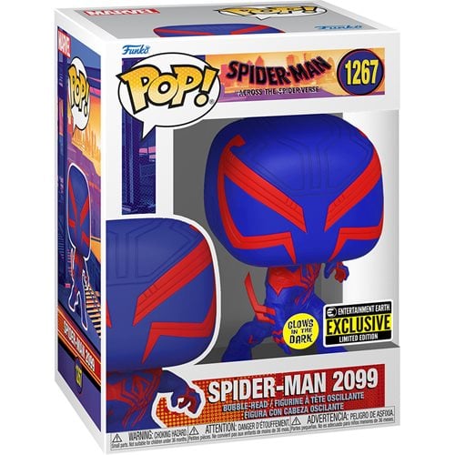 Funko Pop! Vinyl 1267 Spider-man 2099 (Exclusive - Glow in the Dark)