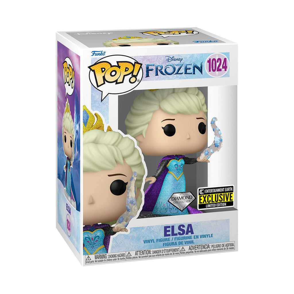 Funko Pop! Vinyl Disney 1024 Frozen - Elsa (Diamond Glitter)