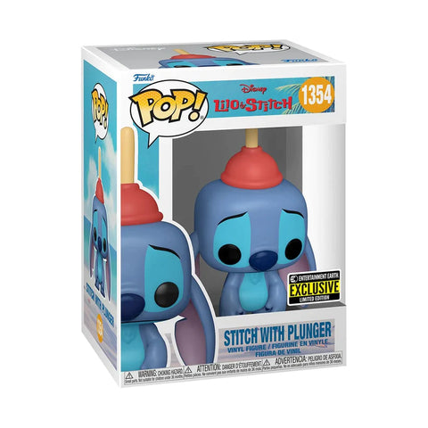 Funko Pop! Vinyl Disney 1354 Lilo & Stitch - Stitch with Plunger (Exclusive)