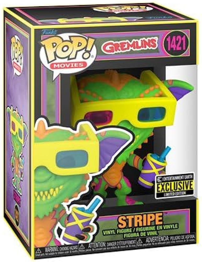 Funko Pop! Vinyl Gremlins 1421 Stripe (Blacklight) (Exclusive)