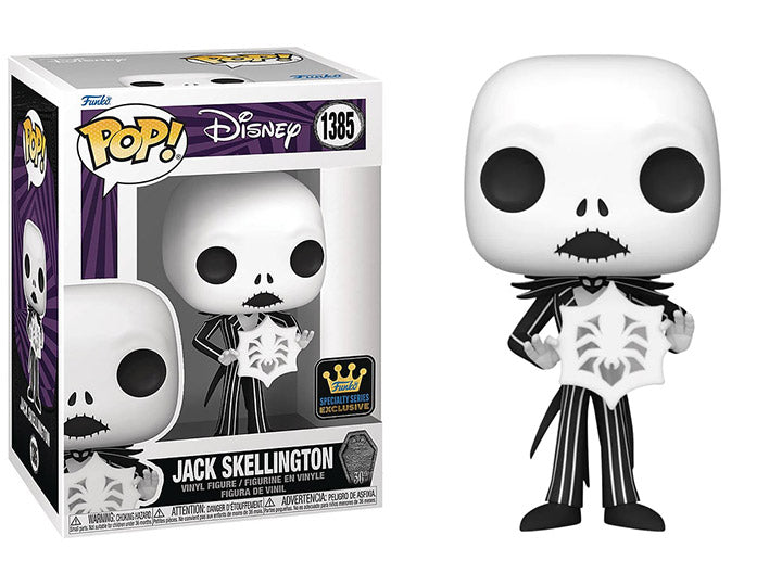 Funko Pop! Vinyl Nightmare Before Christmas 1385 Jack Skellington with Snowflake (Specialty Series)