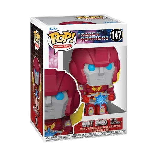 Funko Pop! Vinyl Transformers 147 Hot Rod with Matrix