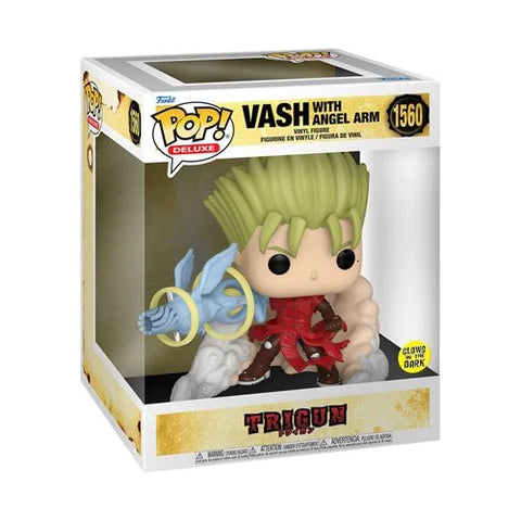 Funko Pop! Vinyl Trigun 1560 Vash with Angel Arm (Glow in the Dark)