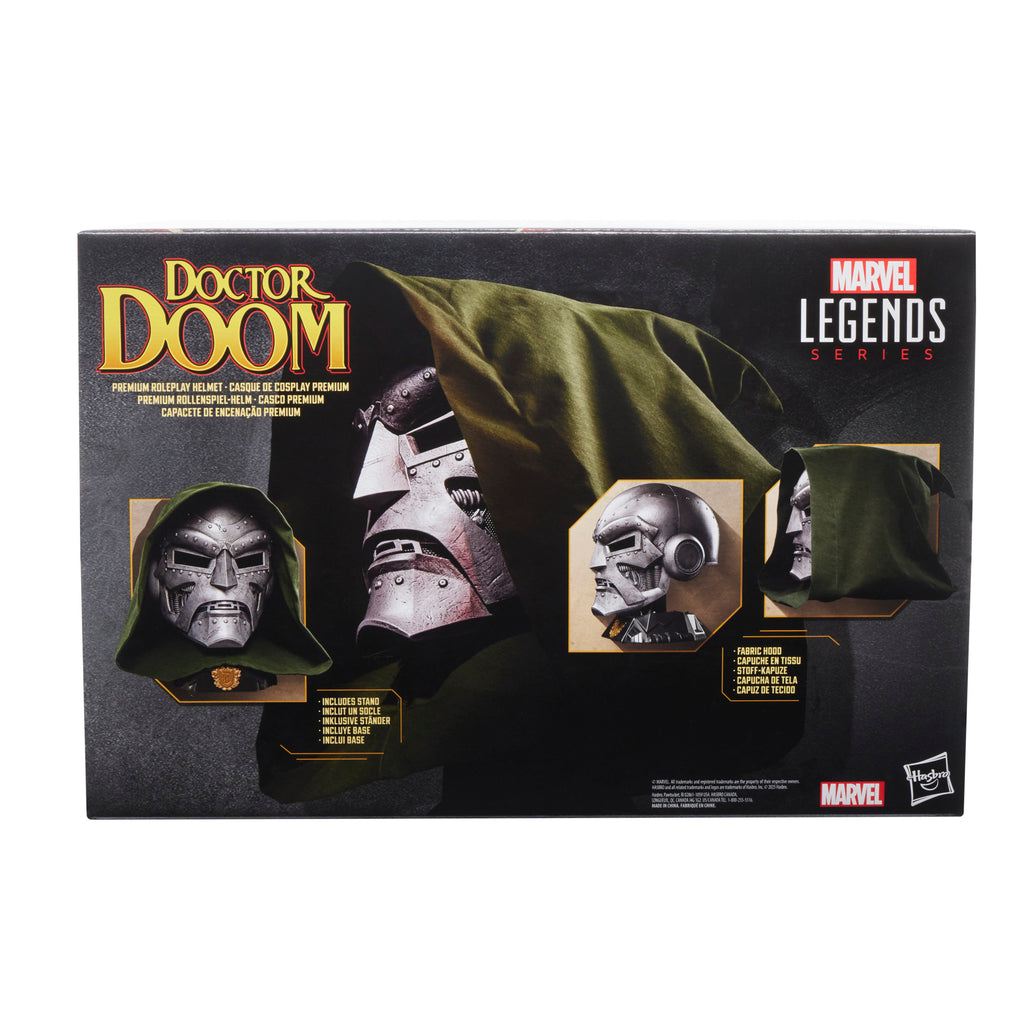 Marvel Legends 1:1 Scale Premium Roleplay Doctor Doom Helmet