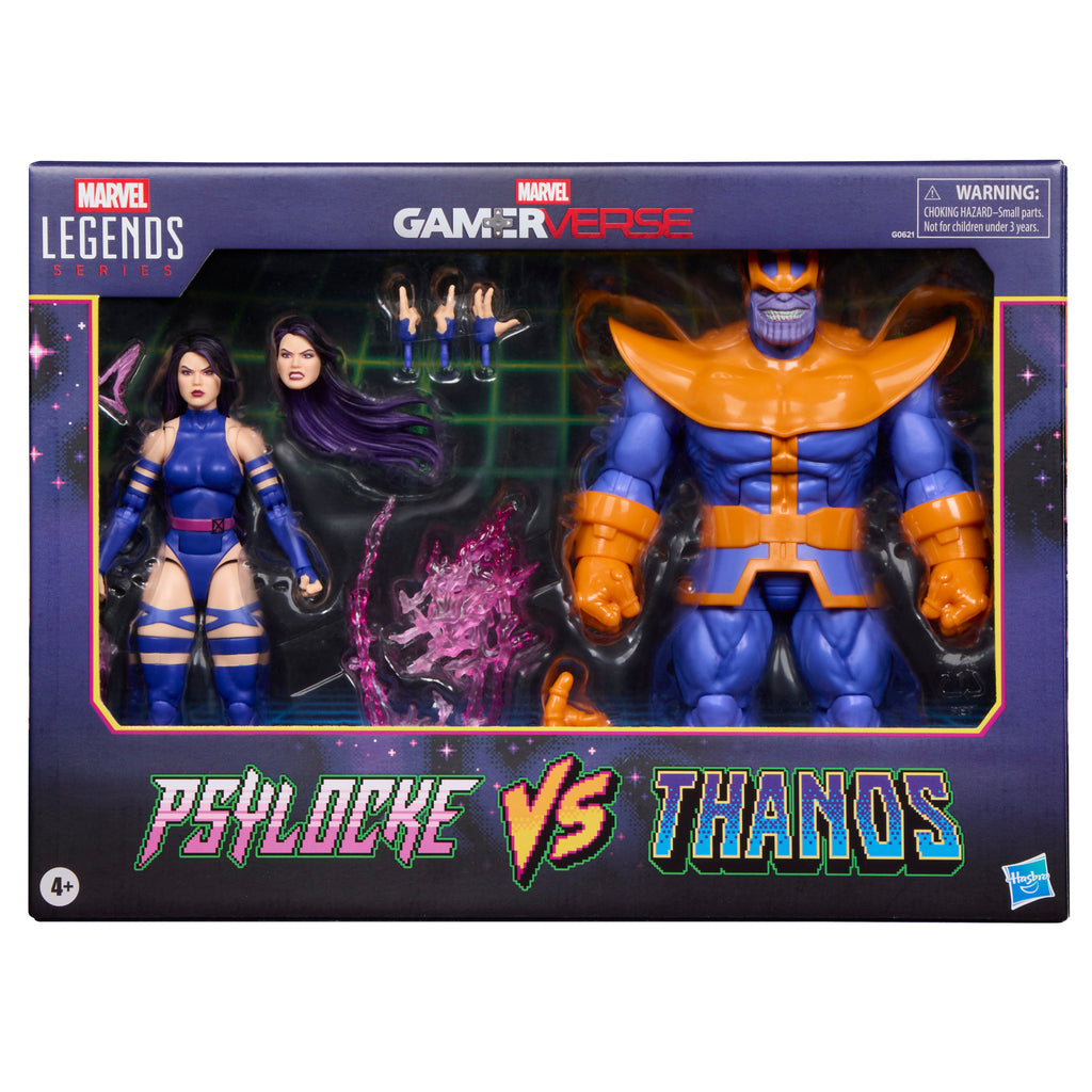 Marvel Legends Gamerverse Psylocke vs Thanos (Exclusive)