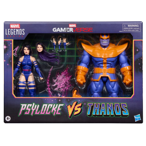 Marvel Legends Gamerverse Psylocke vs Thanos (Exclusive)
