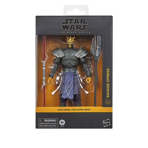 Star Wars Black Series Deluxe Savage Opress (The Clone Wars)