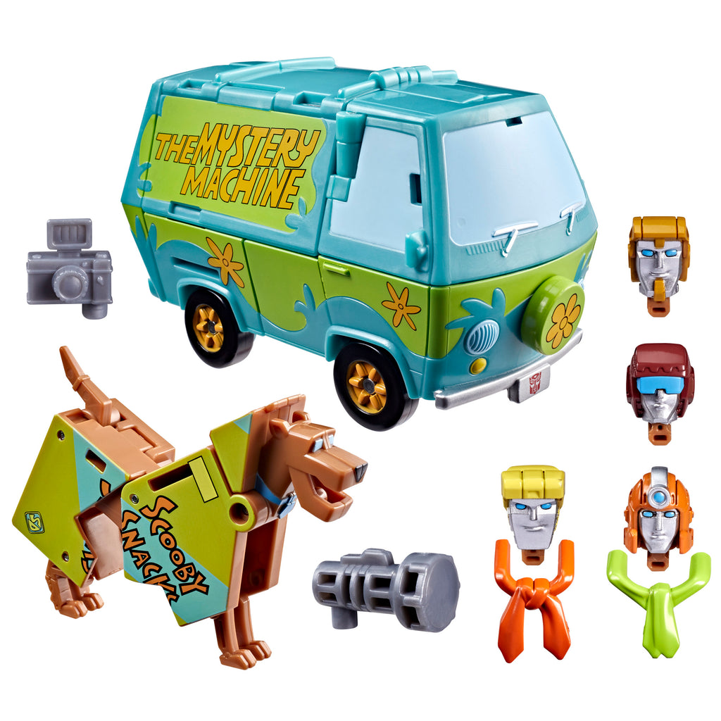Transformers x Scooby Doo Mysterious Prime and Automutt