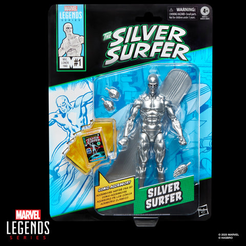 Marvel Legends Silver Surfer (with mini-comic)